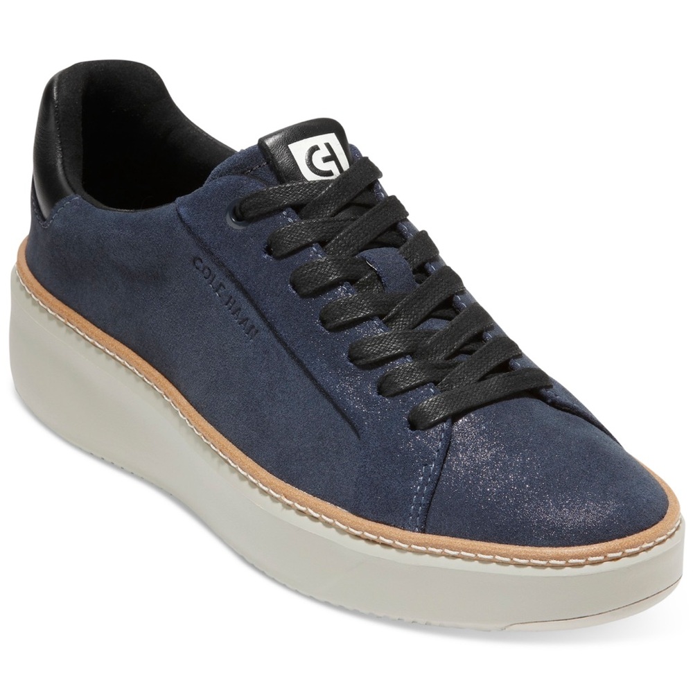 Cole Haan Women’s Navy Top Spin Sneakers 7